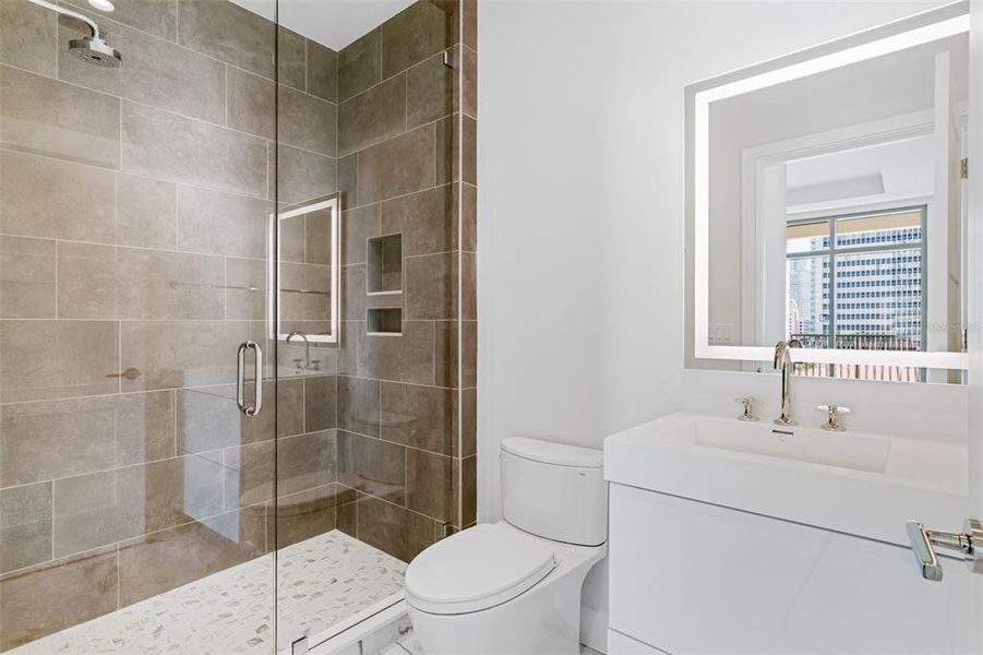 Furnished interior view inside a new home in , St. Petersburg (Image 31).