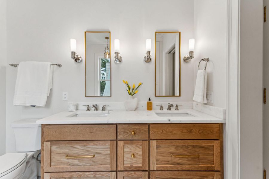 Furnished interior view inside a new home in , Charleston (Image 15).