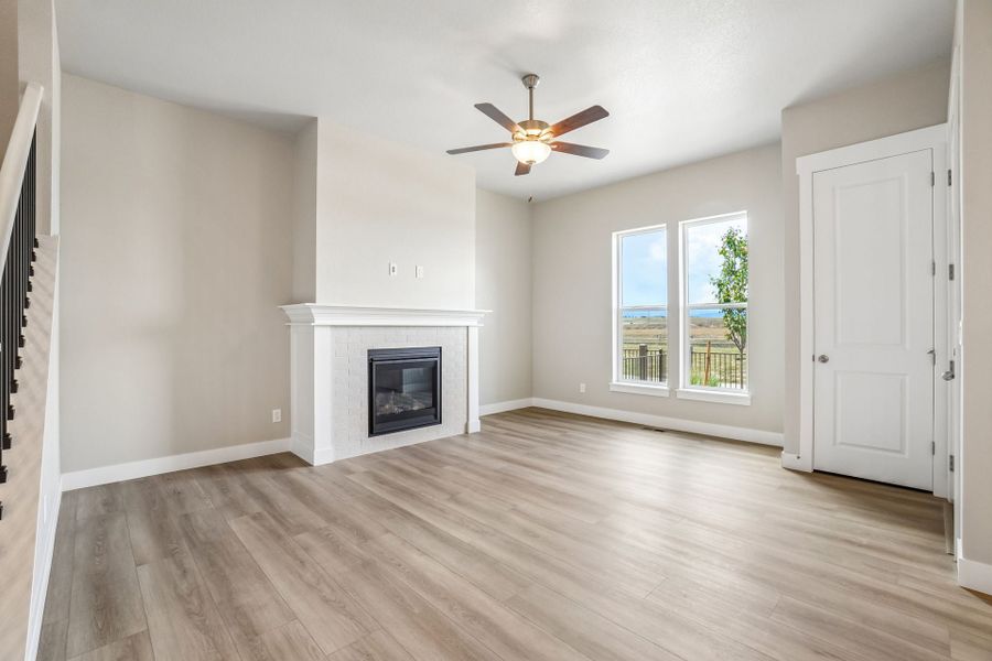 Spacious, unfurnished interior of a new home in Vernazza, Windsor (Image 17). Spacious, unfurnished interior of a new home in Vernazza, Windsor (Image 17).