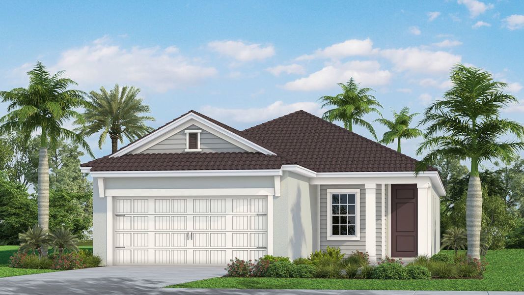 Representative exterior photo of a completed home built from the Imagination by Neal Communities in Boca Royale Golf & Country Club Real Estate and Homes for Sale in Englewood, FL - Neal Communities, Englewood, FL (Image 13).