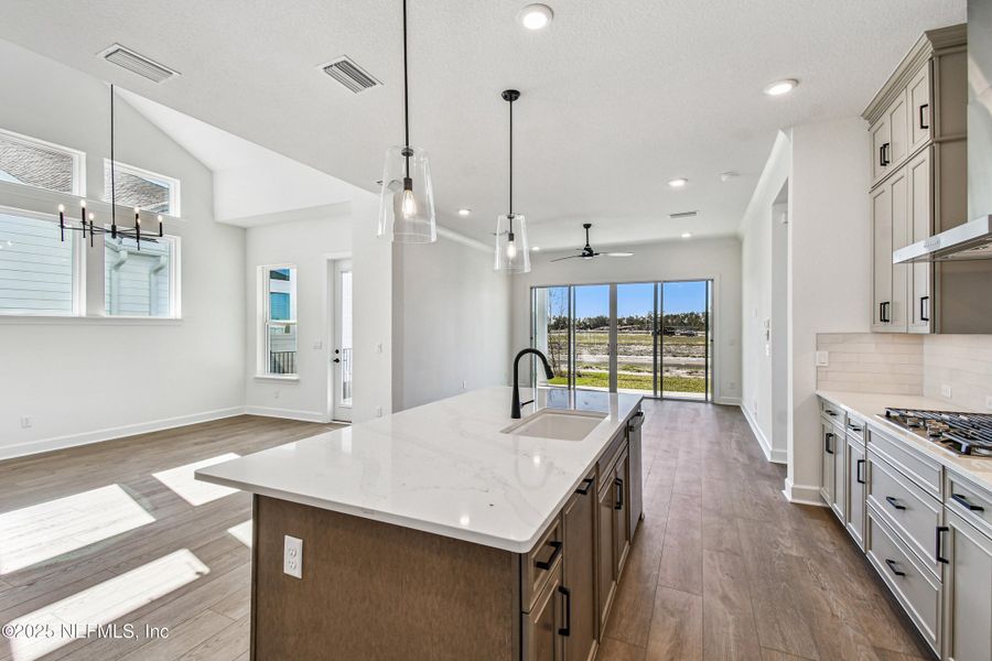 Furnished interior view inside a new home in Seven Pines 50' Front Entry, Jacksonville (Image 9).