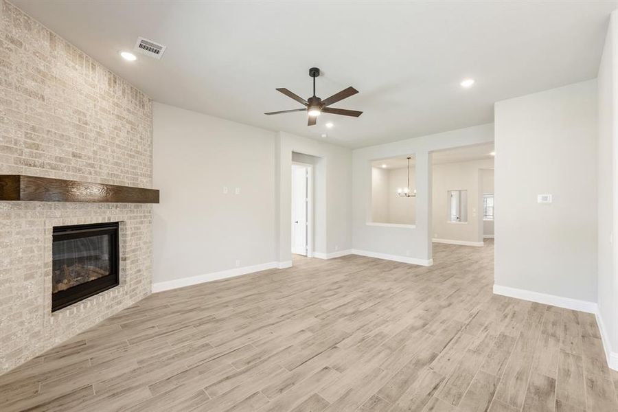 Spacious, unfurnished interior of a new home in Mockingbird Heights Classic 60, Midlothian (Image 27). Spacious, unfurnished interior of a new home in Mockingbird Heights Classic 60, Midlothian (Image 27).
