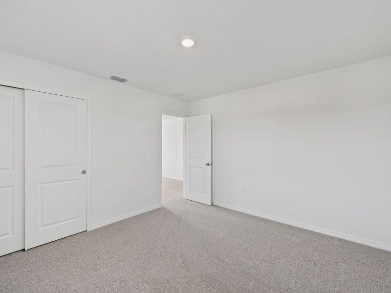 The Yellowstone Floorplan Bedroom.