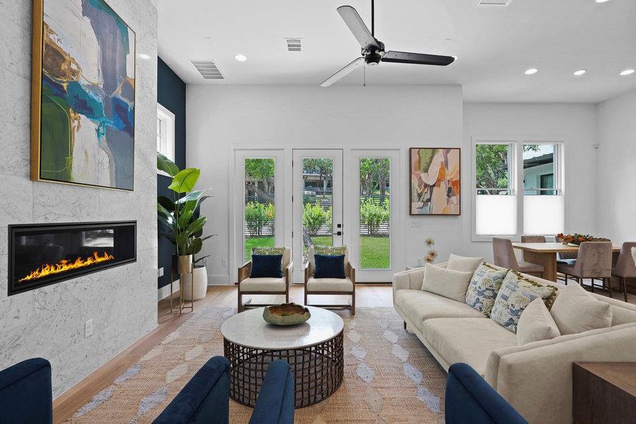 Welcome home! Welcome home!