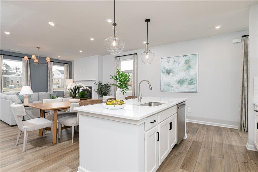 Furnished interior view inside a new home in Darlington, Loganville (Image 10).