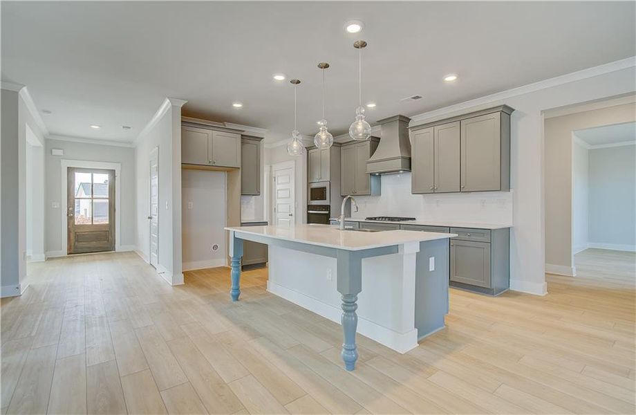 Furnished interior view inside a new home in Brush Arbor, McDonough (Image 5).