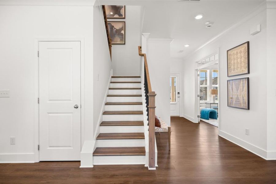 Furnished interior view inside a new home in Wellington Estates, Madison (Image 34).