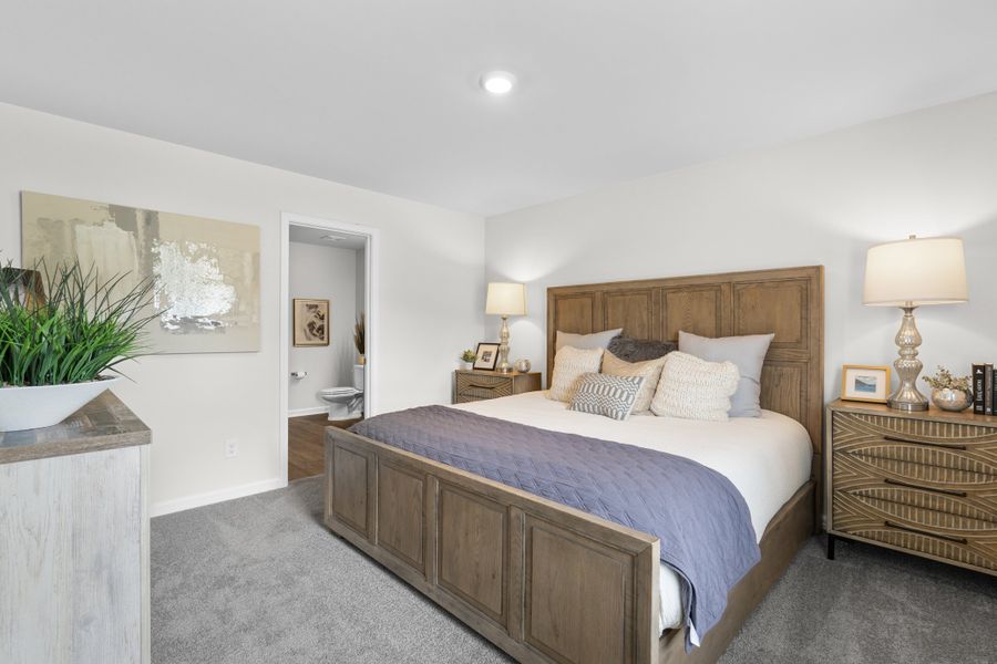 Furnished interior view inside a new home in Sibley Village, Sumter (Image 12).