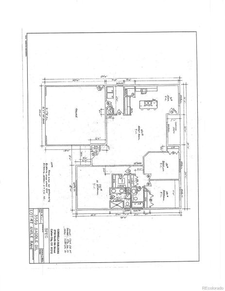 2D floor plan layout of this home in , Cañon City, CO (Image 3). 2D floor plan layout of this home in , Cañon City, CO (Image 3).
