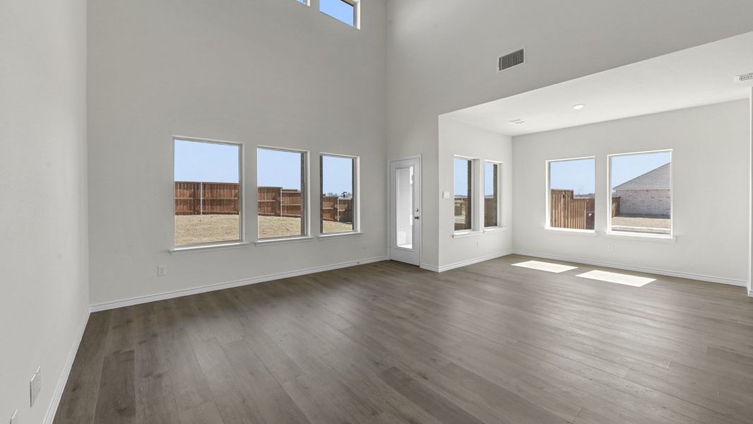 Spacious, unfurnished interior of a new home in Lilybrooke at Legacy Hills, Celina (Image 5). Spacious, unfurnished interior of a new home in Lilybrooke at Legacy Hills, Celina (Image 5).