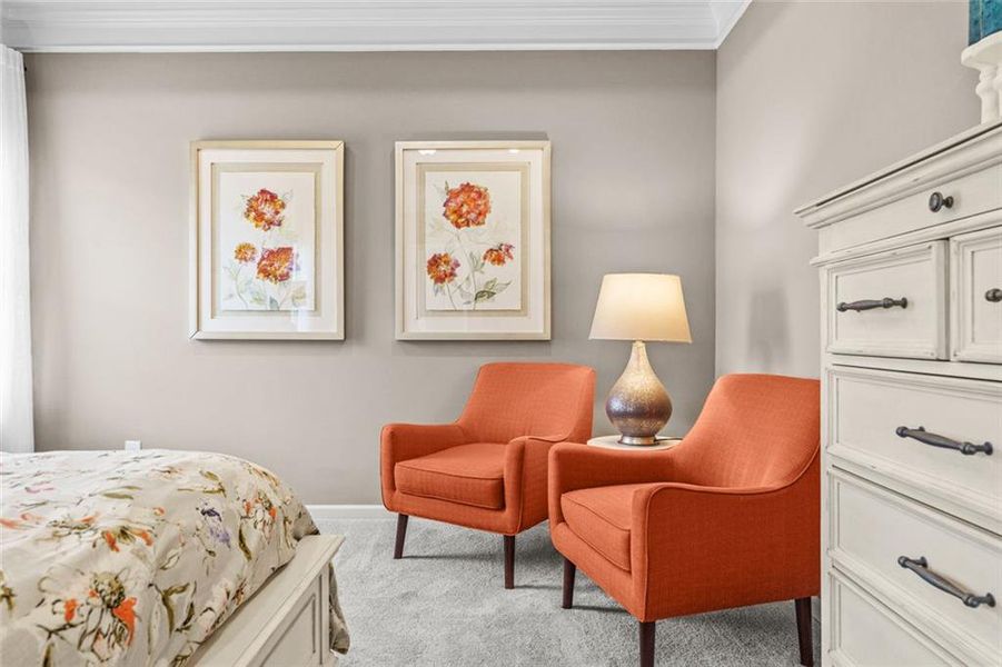Furnished interior view inside a new home in Varnell Preserve, Dalton (Image 26).