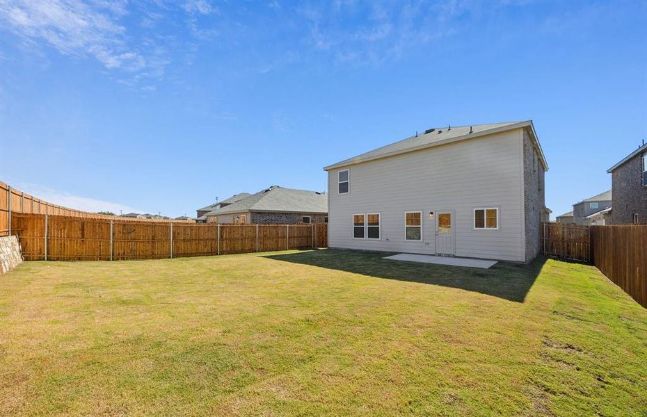 Oversized yard Oversized yard