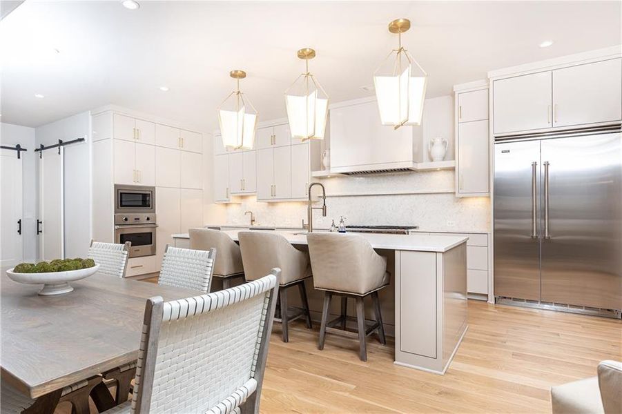 Furnished interior view inside a new home in , Marietta (Image 85).