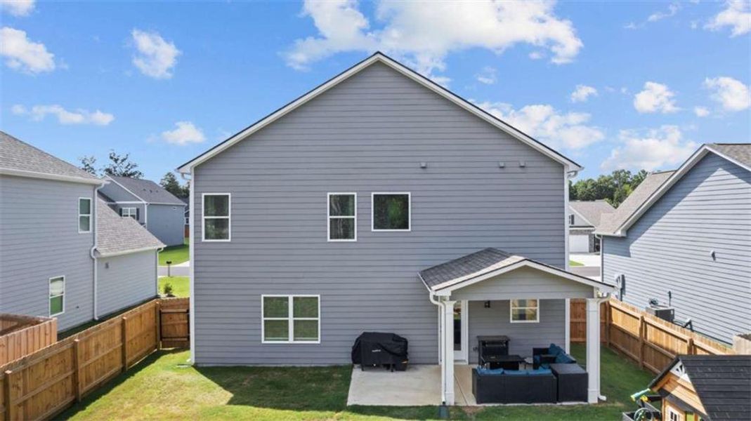 Front exterior of a new home in , Rome, GA, highlighting curb appeal (Image 22). Front exterior of a new home in , Rome, GA, highlighting curb appeal (Image 22).