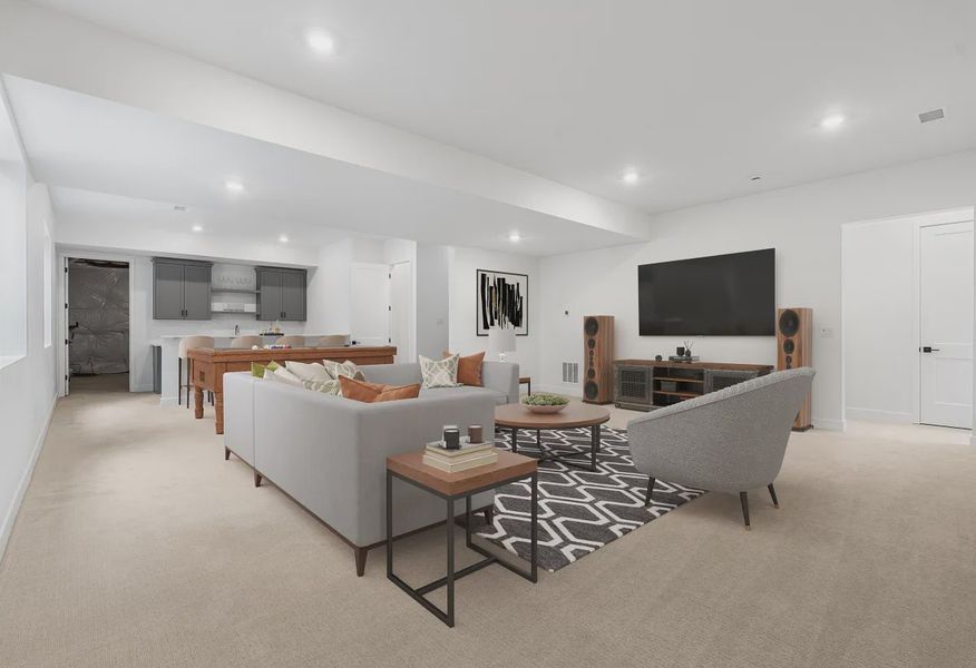 Homesite 44 Finished Basement - Virtually Staged - 7 of 9 Homesite 44 Finished Basement - Virtually Staged - 7 of 9