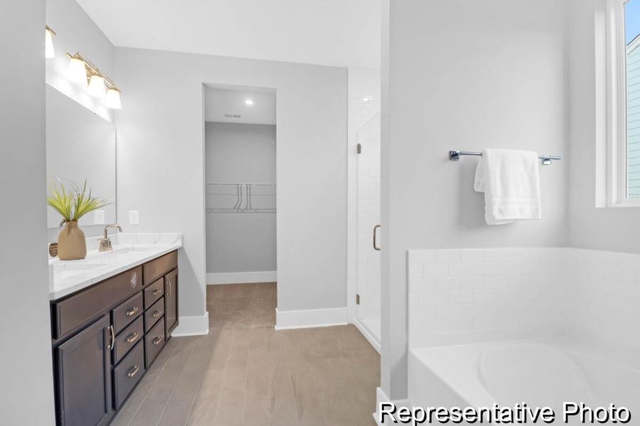 Furnished interior view inside a new home in , Ravenel (Image 16).