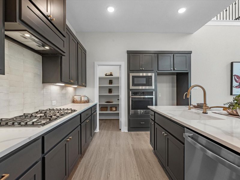 Furnished interior view inside a new home in Trillium 40′, Richmond (Image 4).