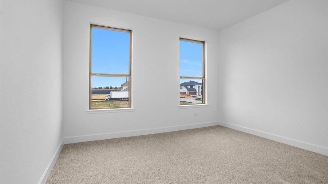 Spacious, unfurnished interior of a new home in Austin Point, Richmond (Image 20).