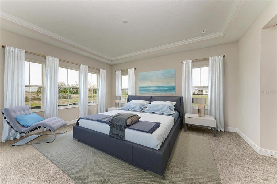 Furnished interior view inside a new home in North River Ranch, Parrish (Image 6).