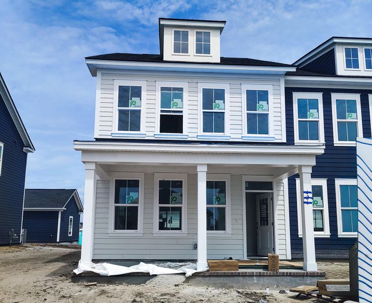 In-progress construction of a new home in Nexton, Summerville, SC (Image 30).