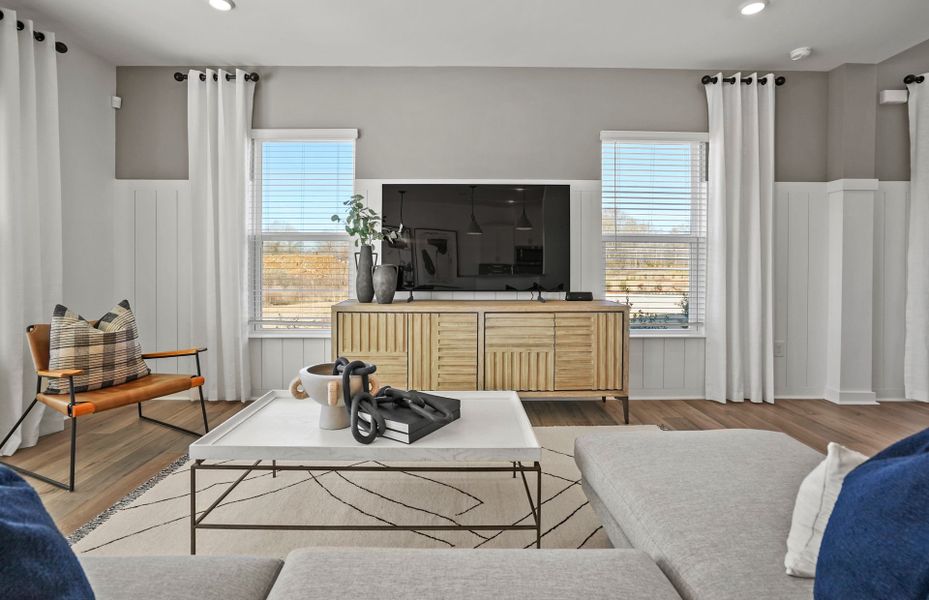 Furnished interior view inside a new home in Riverstone, Monroe (Image 30). Furnished interior view inside a new home in Riverstone, Monroe (Image 30).