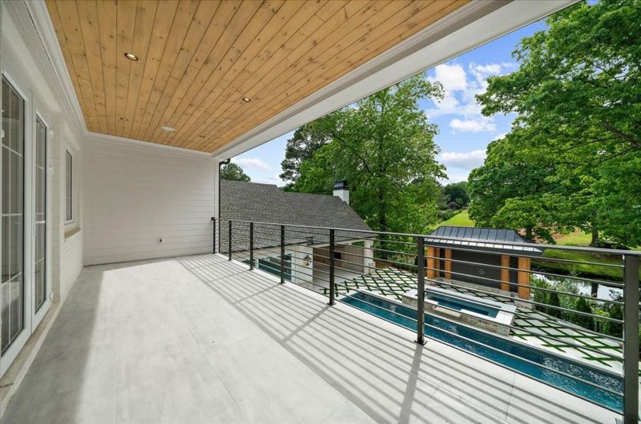 Exterior details and patio area of a home in , Canton (Image 4).