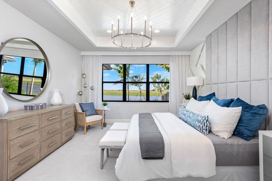Representative furnished interior of a home built from the Atlantica by GL Homes in Valencia Parc at Riverland, Port St. Lucie (Image 18).