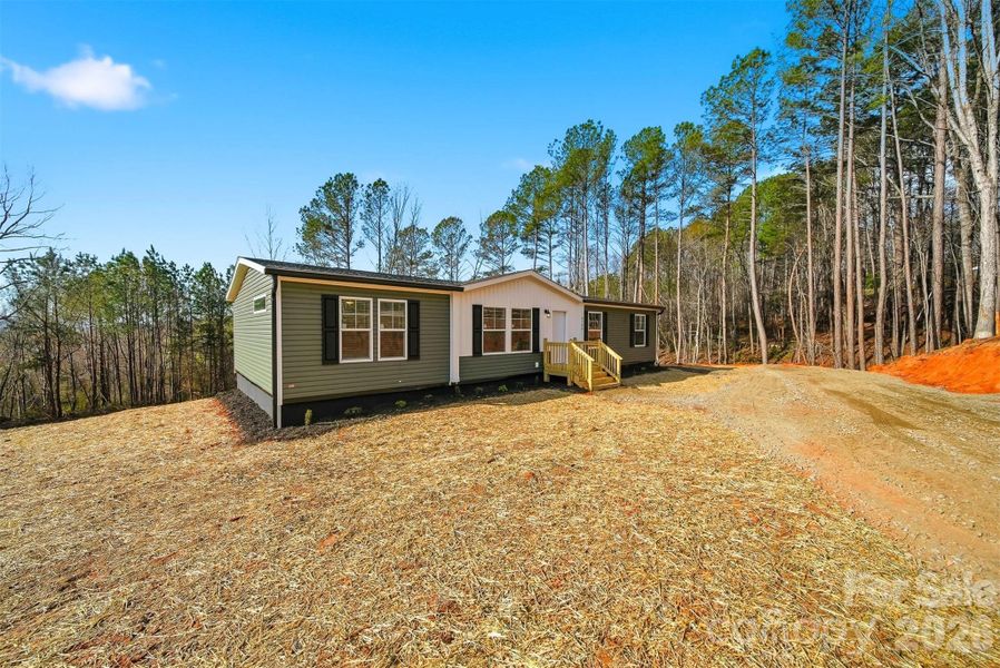 Exterior details and patio area of a home in , Morganton (Image 22).