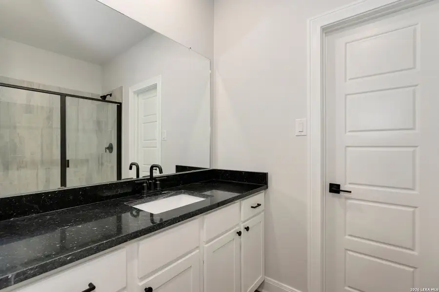 Furnished interior view inside a new home in Hightop Ridge, Converse (Image 8). Furnished interior view inside a new home in Hightop Ridge, Converse (Image 8).