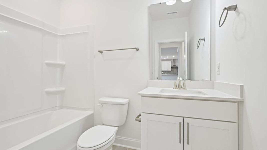 Furnished interior view inside a new home in Kalas Falls, Wake Forest (Image 10).