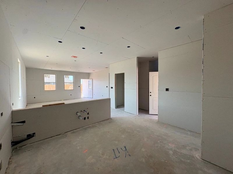 In-progress construction of a new home in Rolling Glen, Hutto, TX (Image 9).