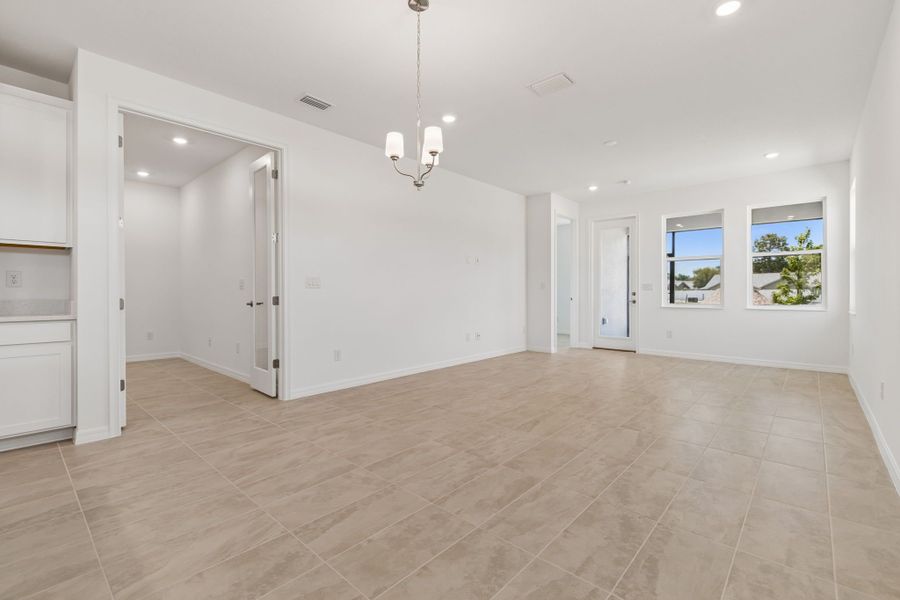 Spacious, unfurnished interior of a new home in Fairway Pointe - Villa Community, Sun City Center (Image 14). Spacious, unfurnished interior of a new home in Fairway Pointe - Villa Community, Sun City Center (Image 14).