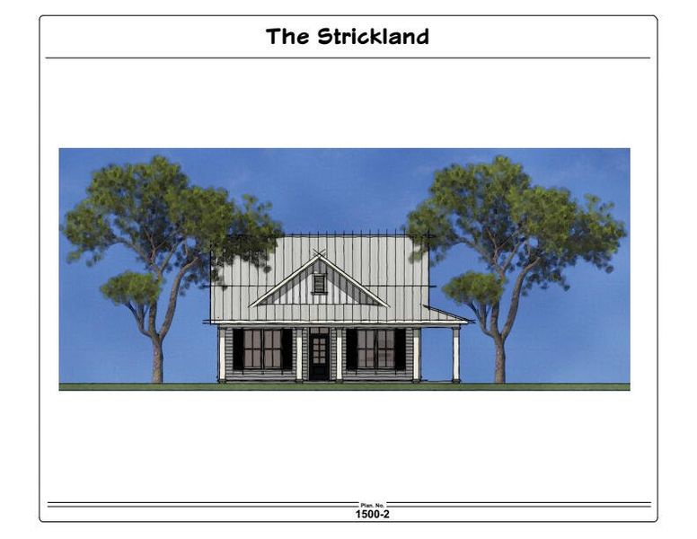 Front exterior of a new home in , St. George, SC, highlighting curb appeal (Image 2).