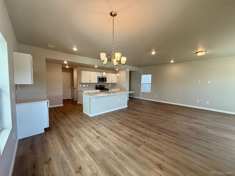 Spacious, unfurnished interior of a new home in Sky Ranch – Uptown Collection, Watkins (Image 10).