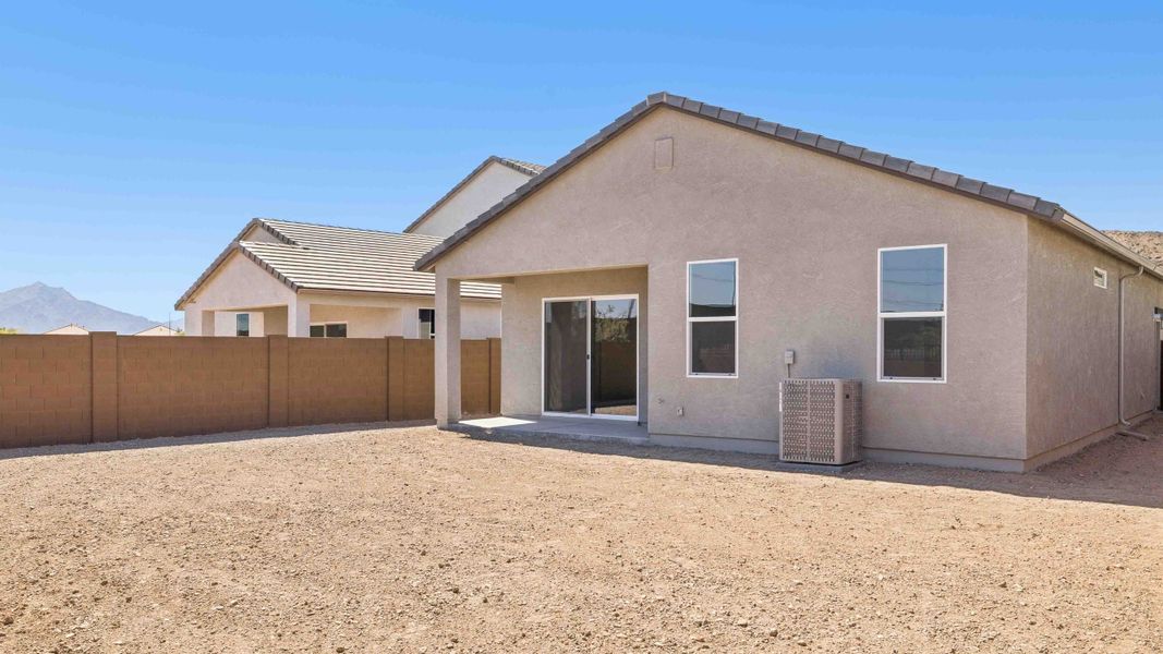 Exterior details and patio area of a home in Upper Canyon, Phoenix (Image 3). Exterior details and patio area of a home in Upper Canyon, Phoenix (Image 3).