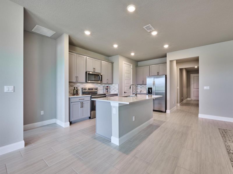 Furnished interior view inside a new home in Azalea, Port St. Lucie (Image 18).