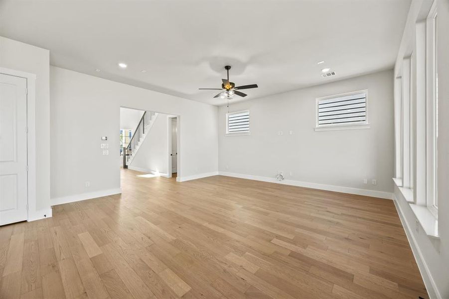 Spacious, unfurnished interior of a new home in North Square at Uptown, Celina (Image 27).
