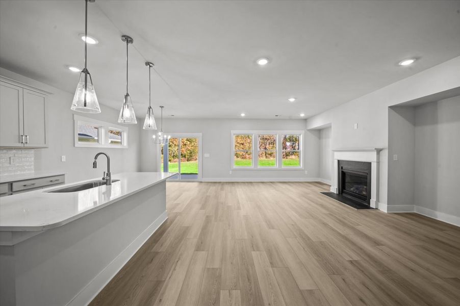 Spacious, unfurnished interior of a new home in Riverwood Farm, Piedmont (Image 17). Spacious, unfurnished interior of a new home in Riverwood Farm, Piedmont (Image 17).