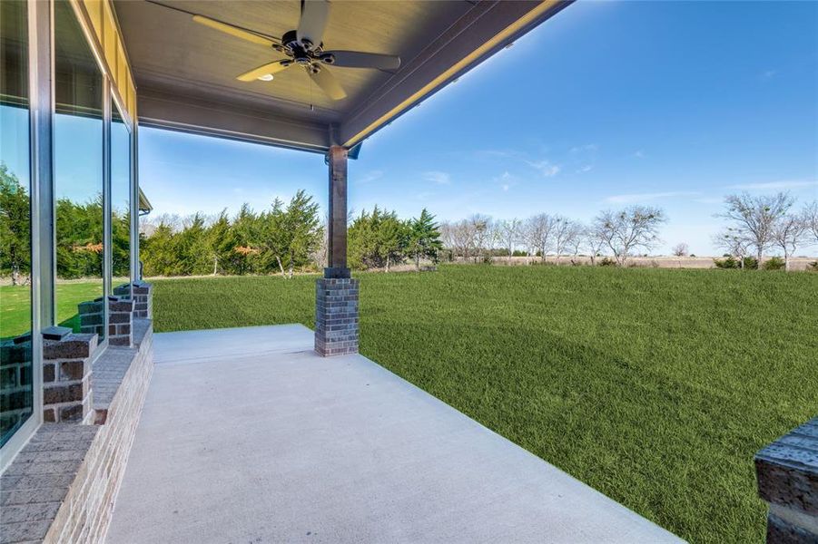 Exterior details and patio area of a home in , Nevada (Image 4).