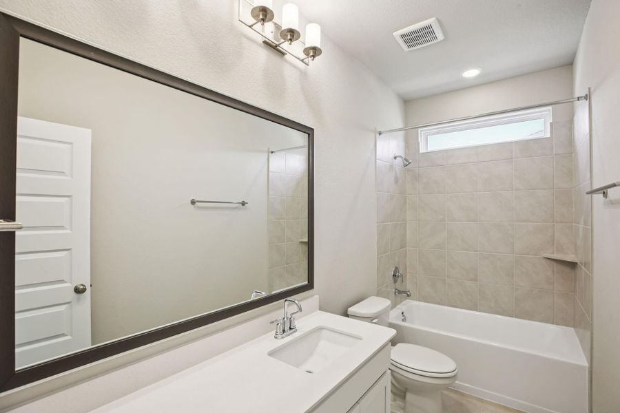 Furnished interior view inside a new home in Kemah Crossing - Luxe Series, Kemah (Image 7).