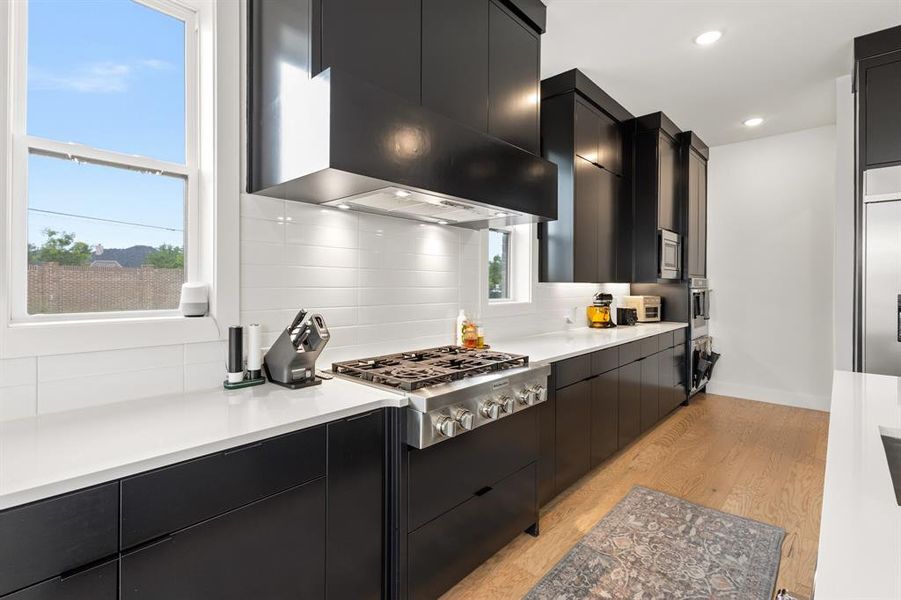 Furnished interior view inside a new home in The Reserve at Watters, Allen (Image 26).