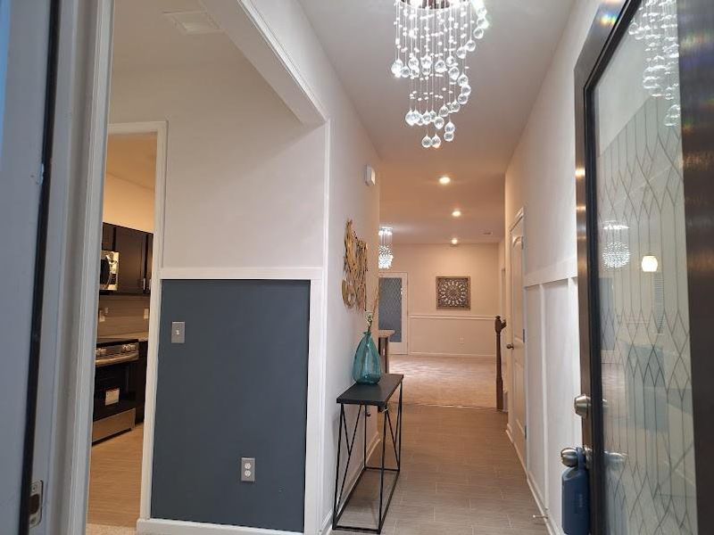 Furnished interior view inside a new home in , Cartersville (Image 5).