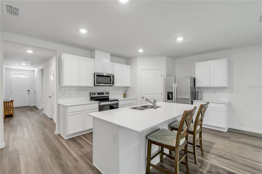 Furnished interior view inside a new home in , New Smyrna Beach (Image 36).