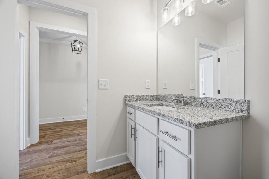 Furnished interior view inside a new home in , Hartwell (Image 12).