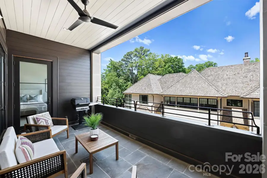 Exterior details and patio area of a home in , Charlotte (Image 3).
