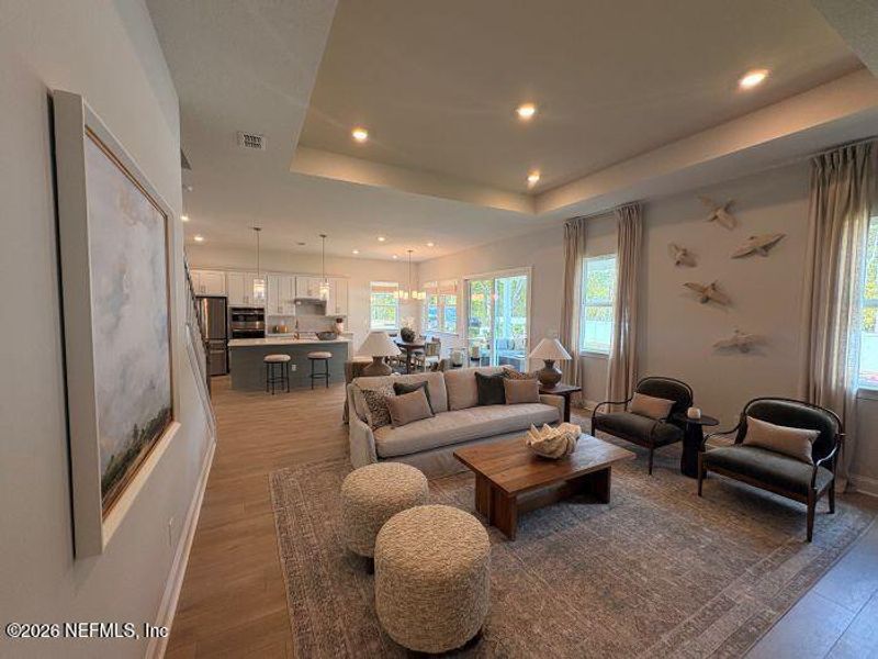 Furnished interior view inside a new home in , St. Augustine (Image 10).