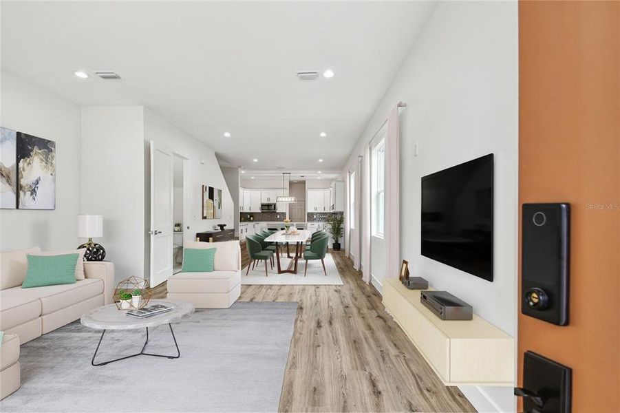 Furnished interior view inside a new home in , St. Petersburg (Image 7). Furnished interior view inside a new home in , St. Petersburg (Image 7).