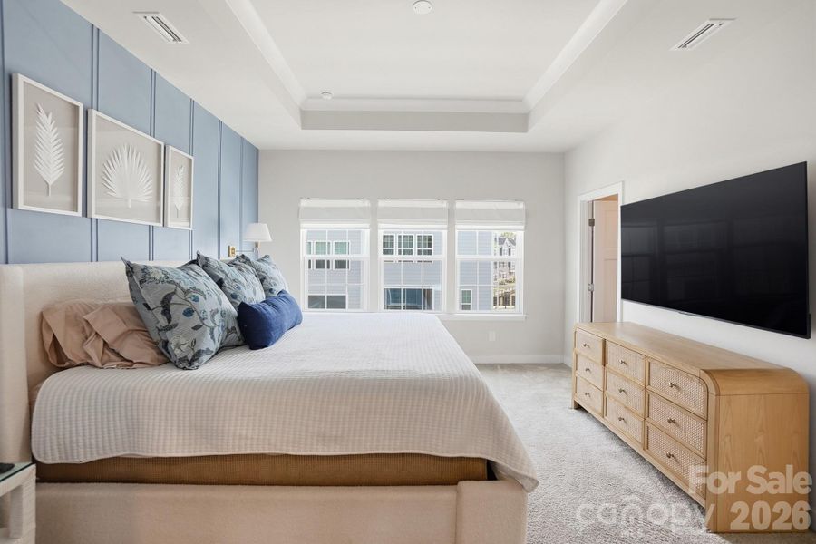 Furnished interior view inside a new home in Bailey Mills, Matthews (Image 33).