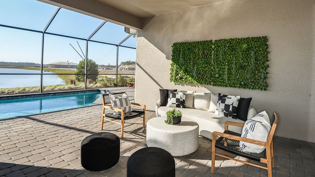 Representative exterior details of a home built from the Pallazio by Taylor Morrison in Center Lake Ranch Community Group Page, St. Cloud (Image 3). Representative exterior details of a home built from the Pallazio by Taylor Morrison in Center Lake Ranch Community Group Page, St. Cloud (Image 3).