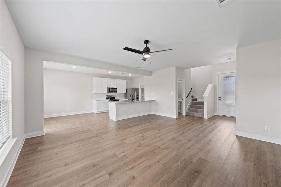 Spacious, unfurnished interior of a new home in Southaven, Hutchins (Image 4).